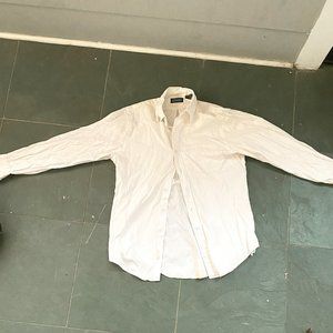 Vintage White Button Down Shirt